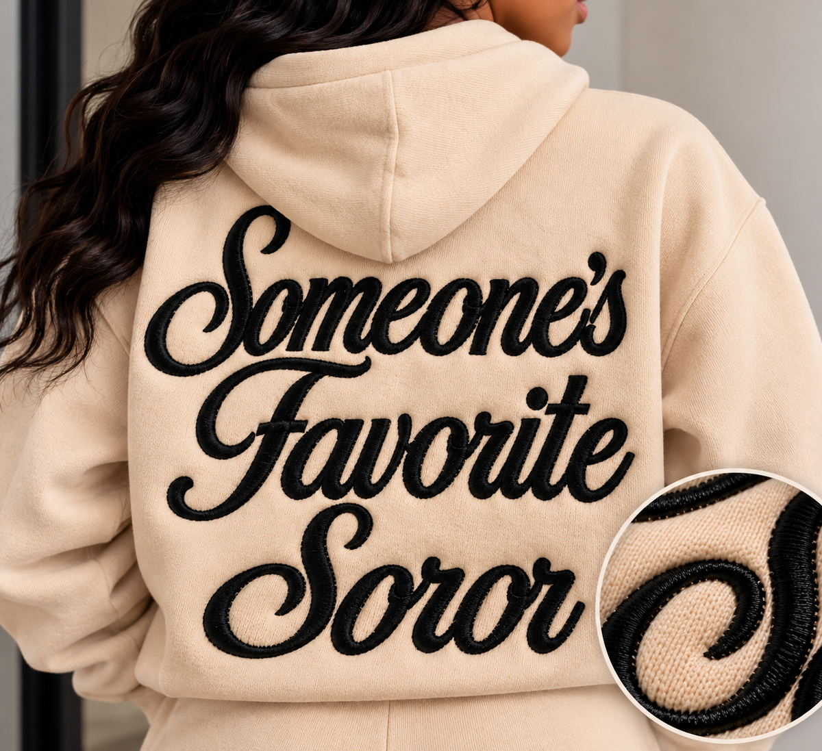 Someone's Favorite Soror, "The Remix" Cropped Hoodie