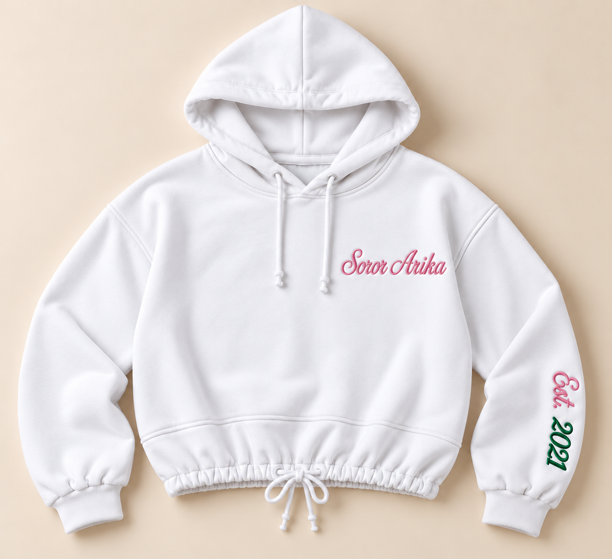 Someone's Favorite Soror, "The Remix" Cropped Hoodie