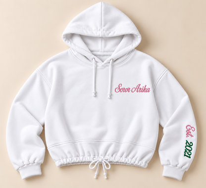 Someone's Favorite Soror, "The Remix" Cropped Hoodie