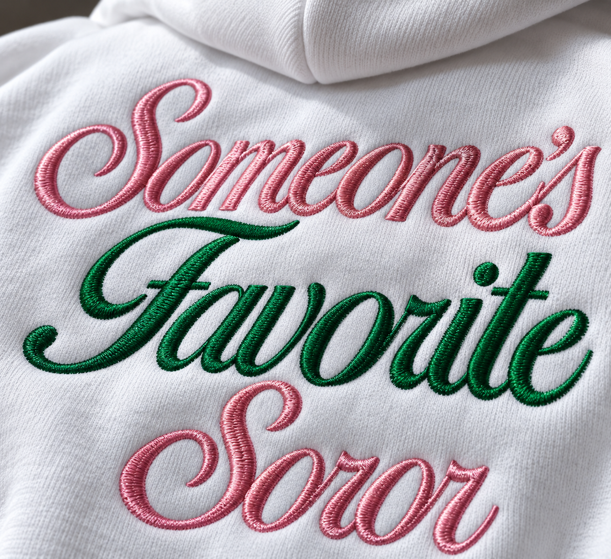 Someone's Favorite Soror, "The Remix" Cropped Hoodie